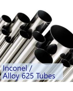 Inconel / Alloy 625 6.35mm Dia x 1.65mm wall Seamless Tube