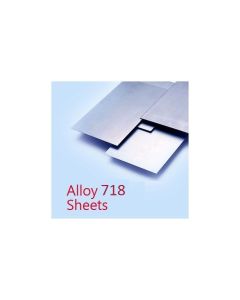 Inconel / Alloy 718 Sheet 0.5mm Thick Sheet