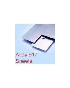 Inconel / Alloy 617 Sheet 0.635mm  Thick Sheet